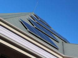 roof solar panel install